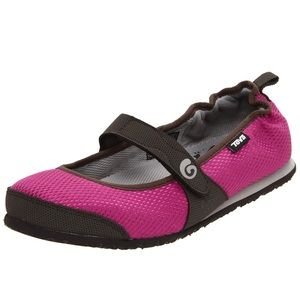 Never worn Mary Jane style mesh flats